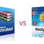 WinRAR software vs WinZip software